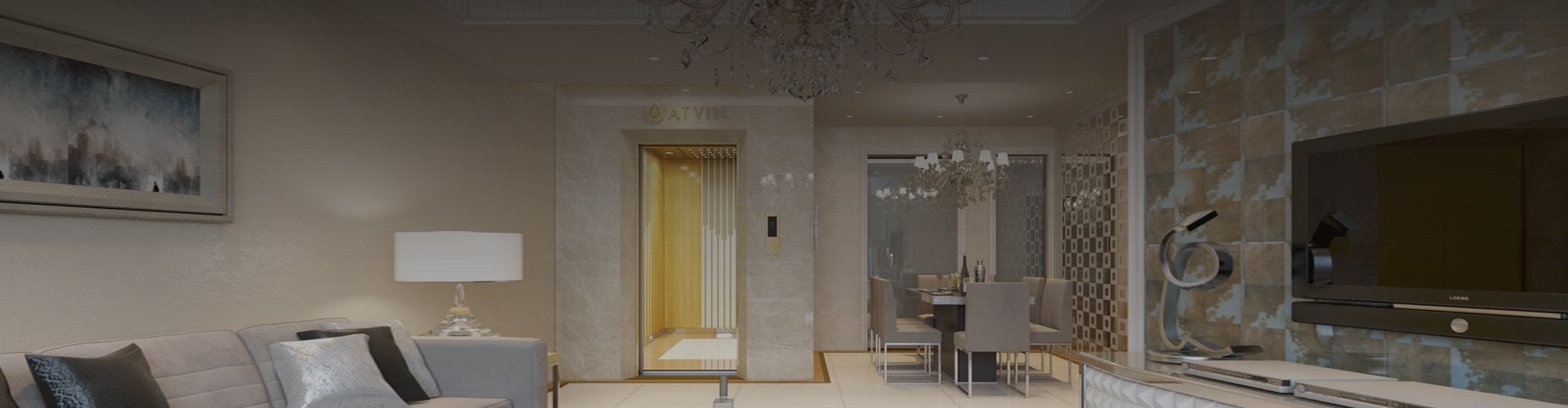 Thang máy tải khách Atvin